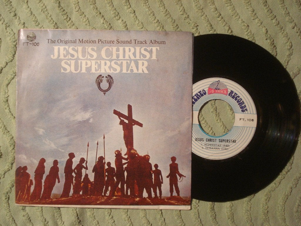 OST 7" Vinyl EP: ‘Jesus Chris Superstar’ (Thailand), Filmmuziek en Soundtracks, 7 inch, Ophalen of Verzenden, Zo goed als nieuw