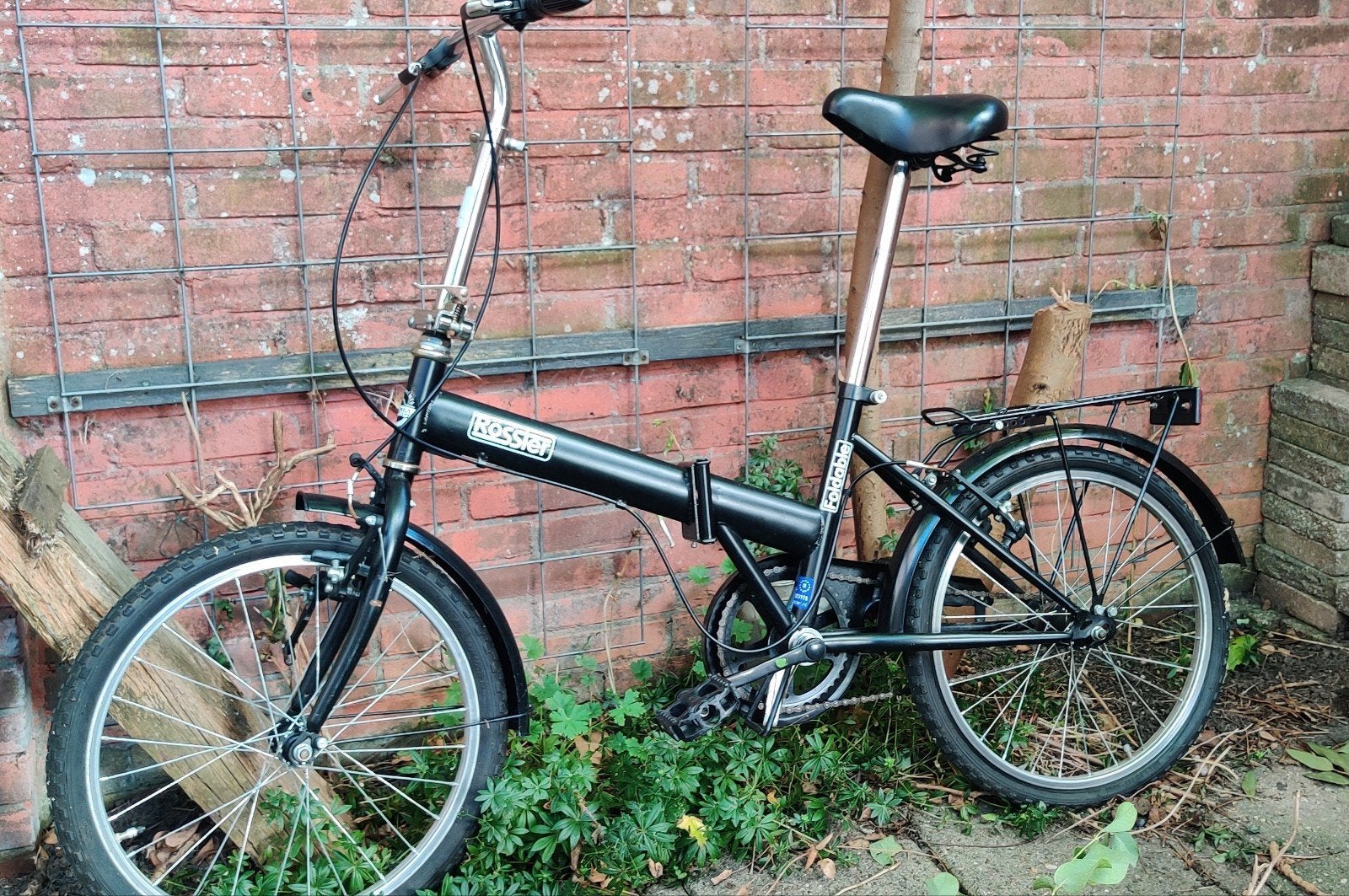 Rössler opvouwbare fiets - Ideaal voor woon-werkverkeer, Fietsen en Brommers, 20 inch of meer, Gebruikt, Velgrem, Totaal opvouwbaar