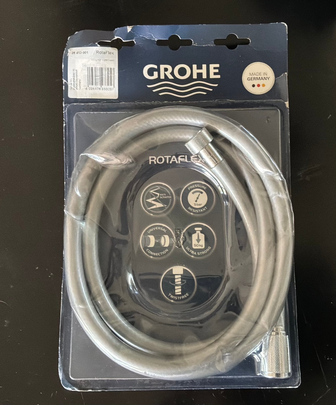 Grohe Rotaflex doucheslang - Nieuw in verpakking, Ophalen, Nieuw, Chroom, Douche
