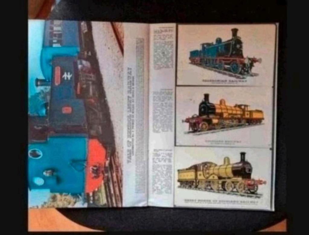 Railway Locomotives - Collectors Reproductions, Verzamelen, Ophalen of Verzenden, Zo goed als nieuw, Trein, Boek of Tijdschrift