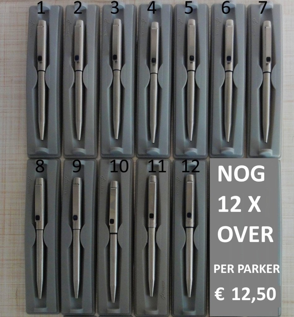 PARKER 25    BALPOINTS  OVERSCHUIF MECHANISME NU VOOR, Ophalen of Verzenden, Zo goed als nieuw, Balpen, Overige merken