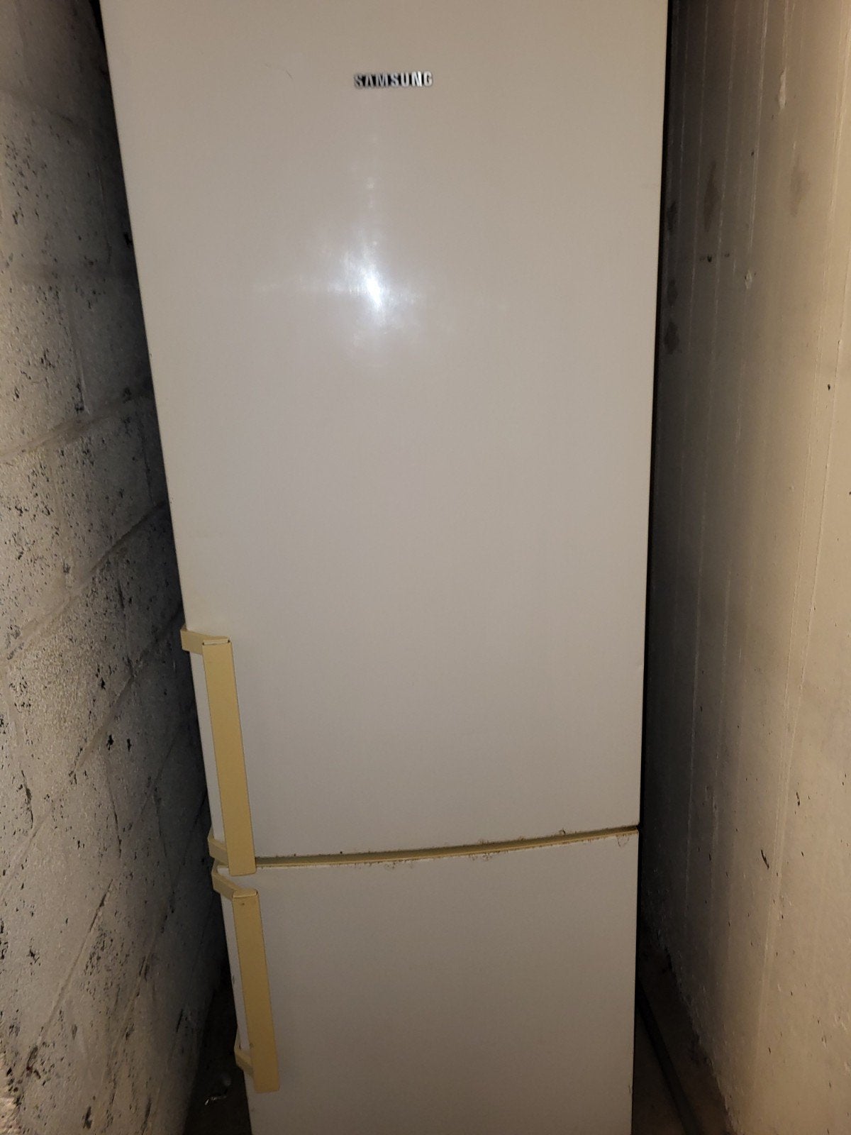 Samsung koelkast met vriesvak, Witgoed en Apparatuur, Ophalen, Gebruikt, Met vriesvak, 160 cm of meer