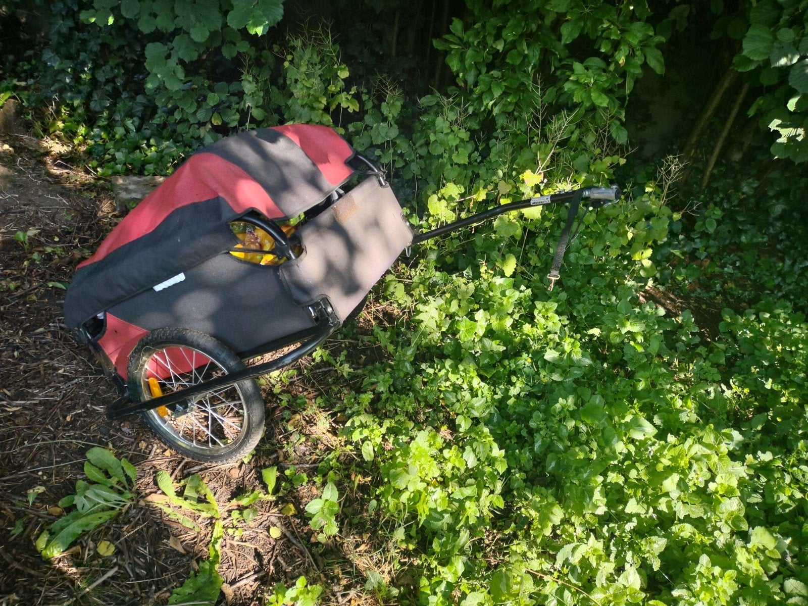 Fietsaanhanger inclusief koppelstukje - Gebruikt, Fietsen en Brommers, Ophalen, Gebruikt
