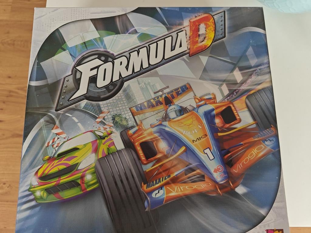 Formula D, Hobby en Vrije tijd, Gezelschapsspellen | Bordspellen, Gebruikt, Een of twee spelers, Drie of vier spelers, Vijf spelers of meer