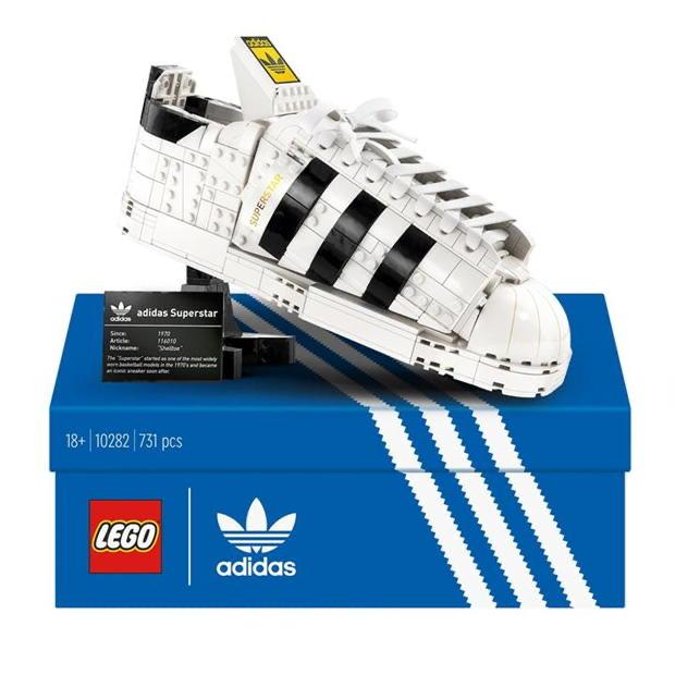 Lego Adidas Superstar 10282 nieuw in doos, Lego, Nieuw, Ophalen of Verzenden, Inclusief doos