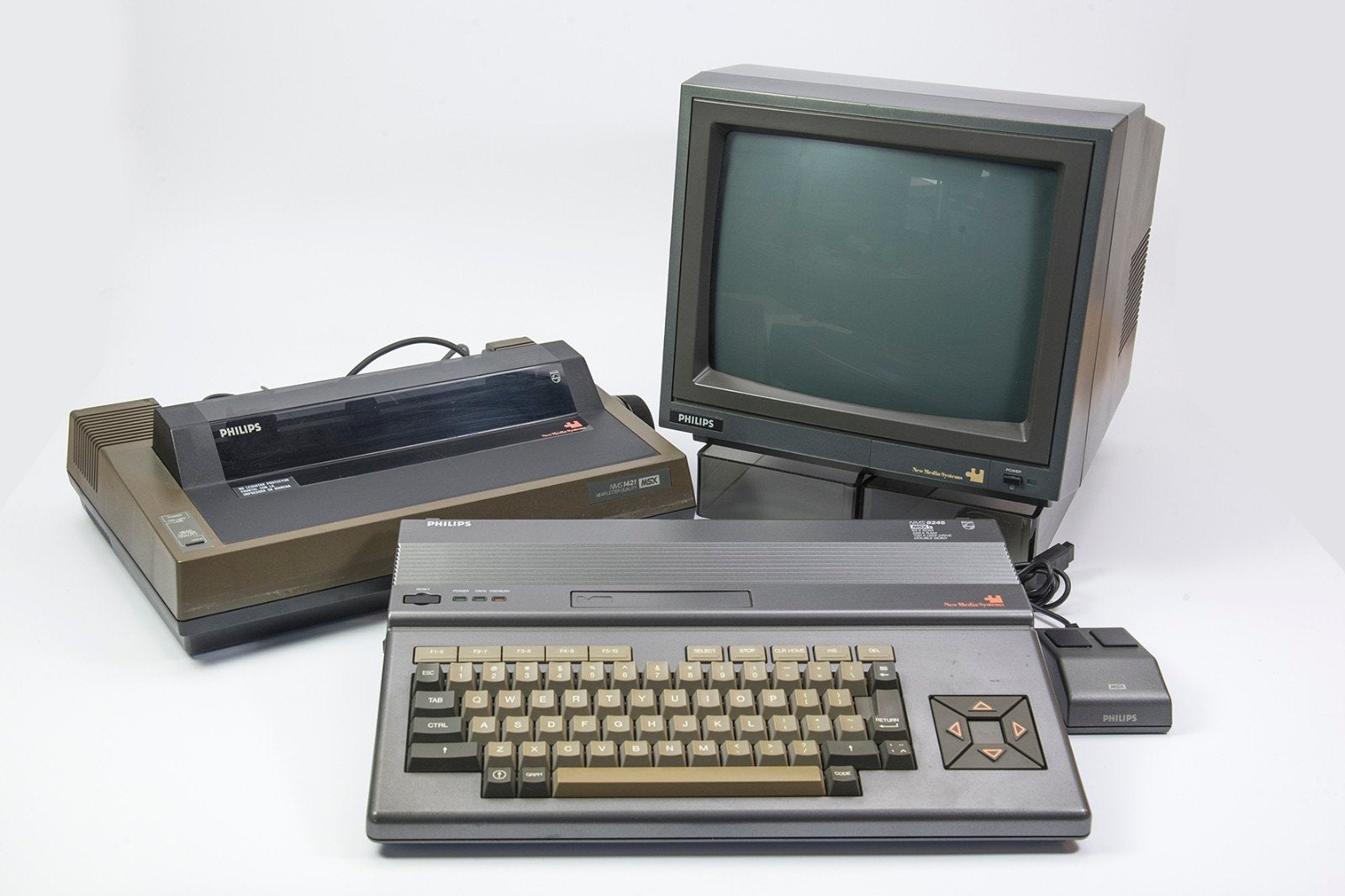 Philips MSX Home Computer Set - Vintage Gaming, Ophalen of Verzenden, Philips
