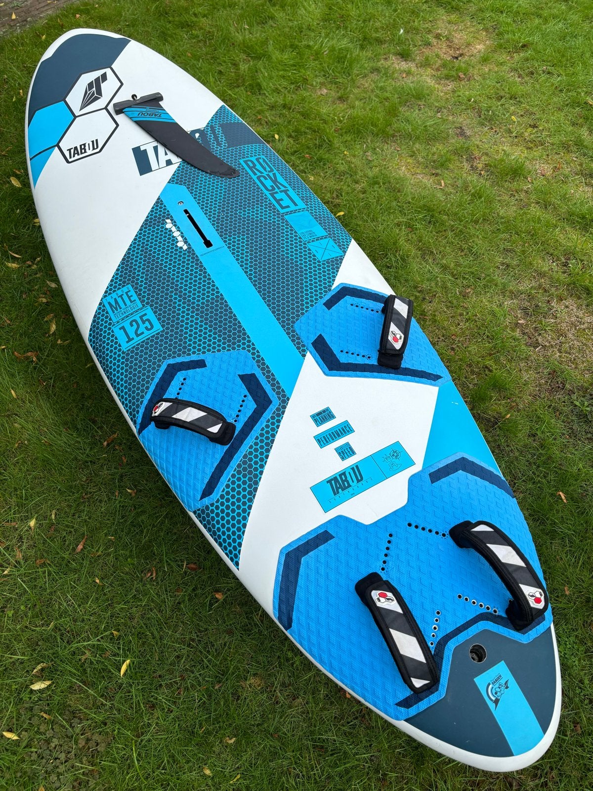 Tabou Rocket MTE 125L Windsurfboard, Watersport en Boten, Ophalen, Tabou, Minder dan 250 cm, Zo goed als nieuw