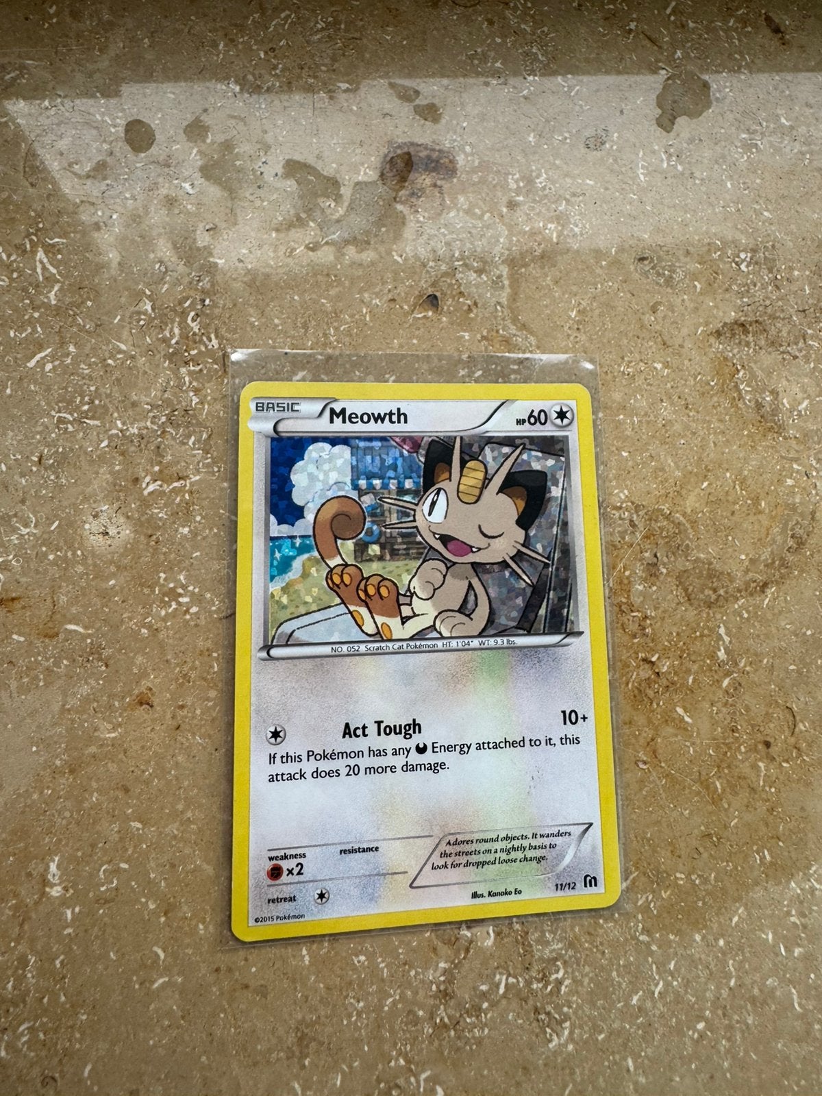 Meowth 11/12 promo McDonals 2016, Ophalen of Verzenden, Zo goed als nieuw
