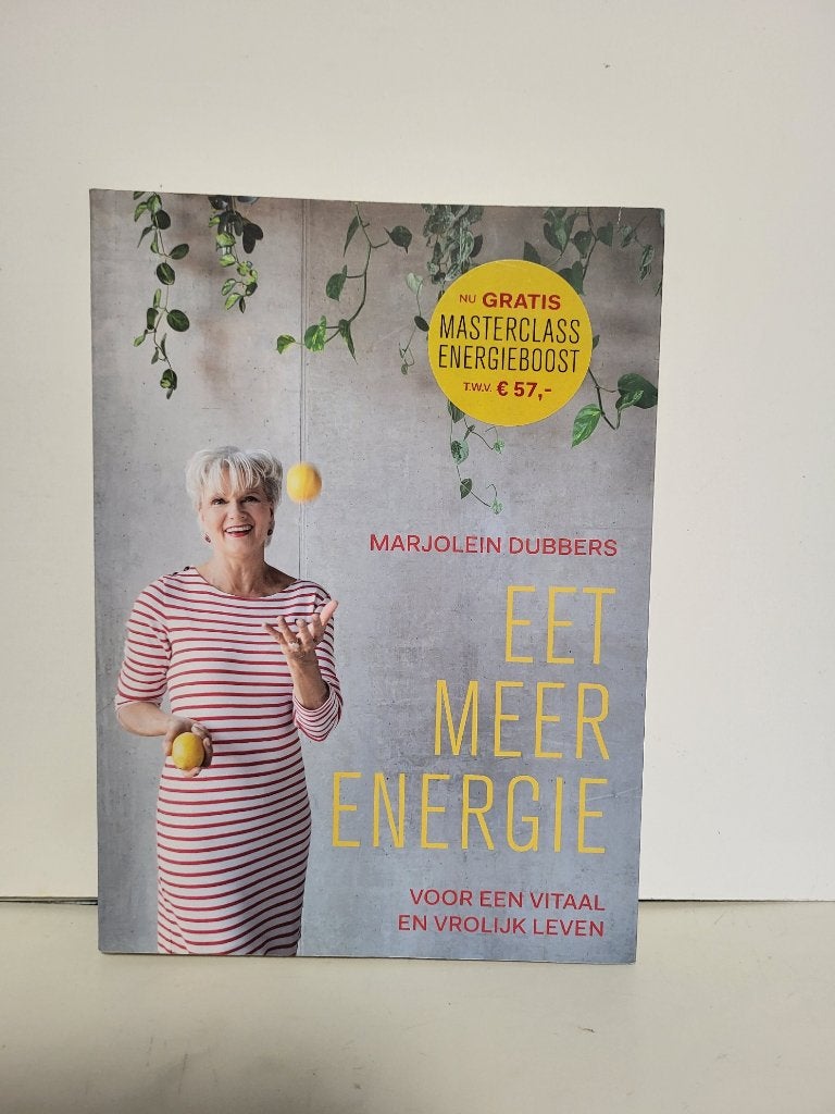 Marjolein Dubbers				Eet meer energie, Boeken, Ophalen of Verzenden, Zo goed als nieuw