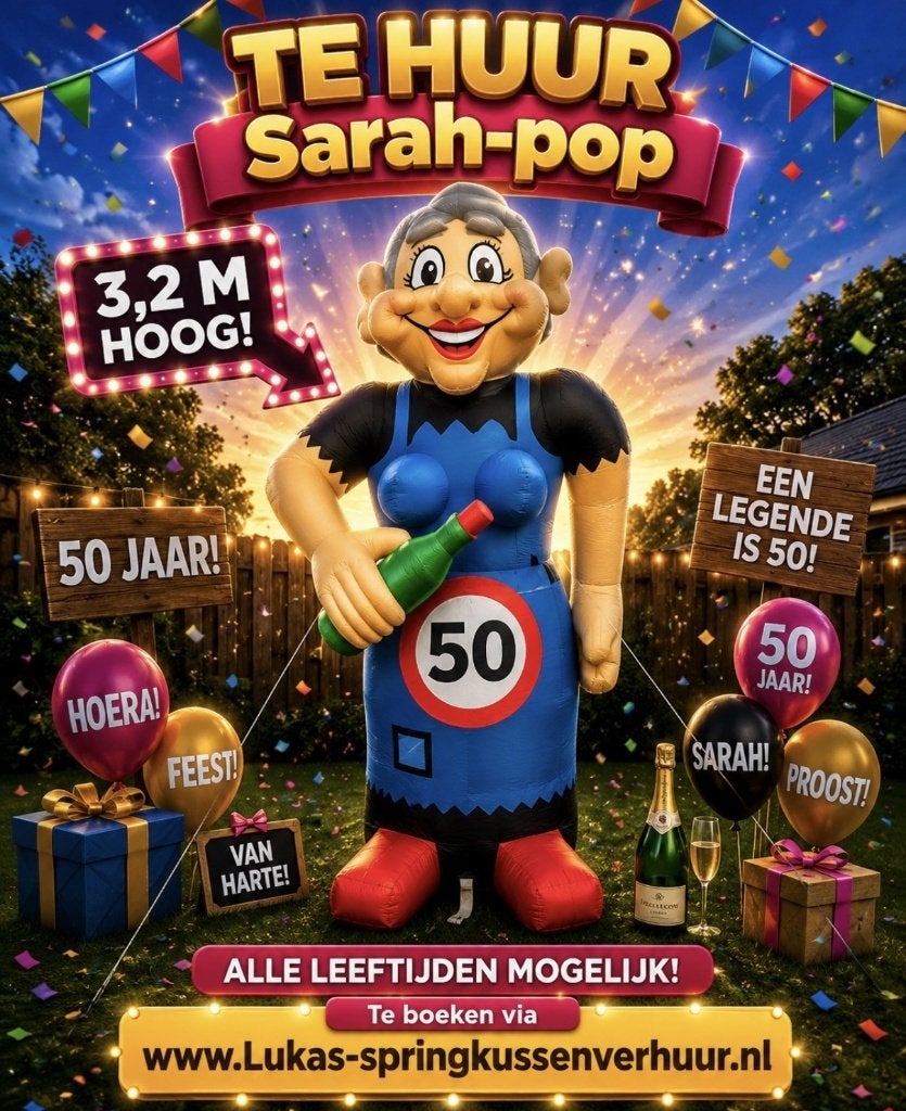 Sarah pop te huur €35,-  , Ophalen, Zo goed als nieuw, Abraham of Sarah