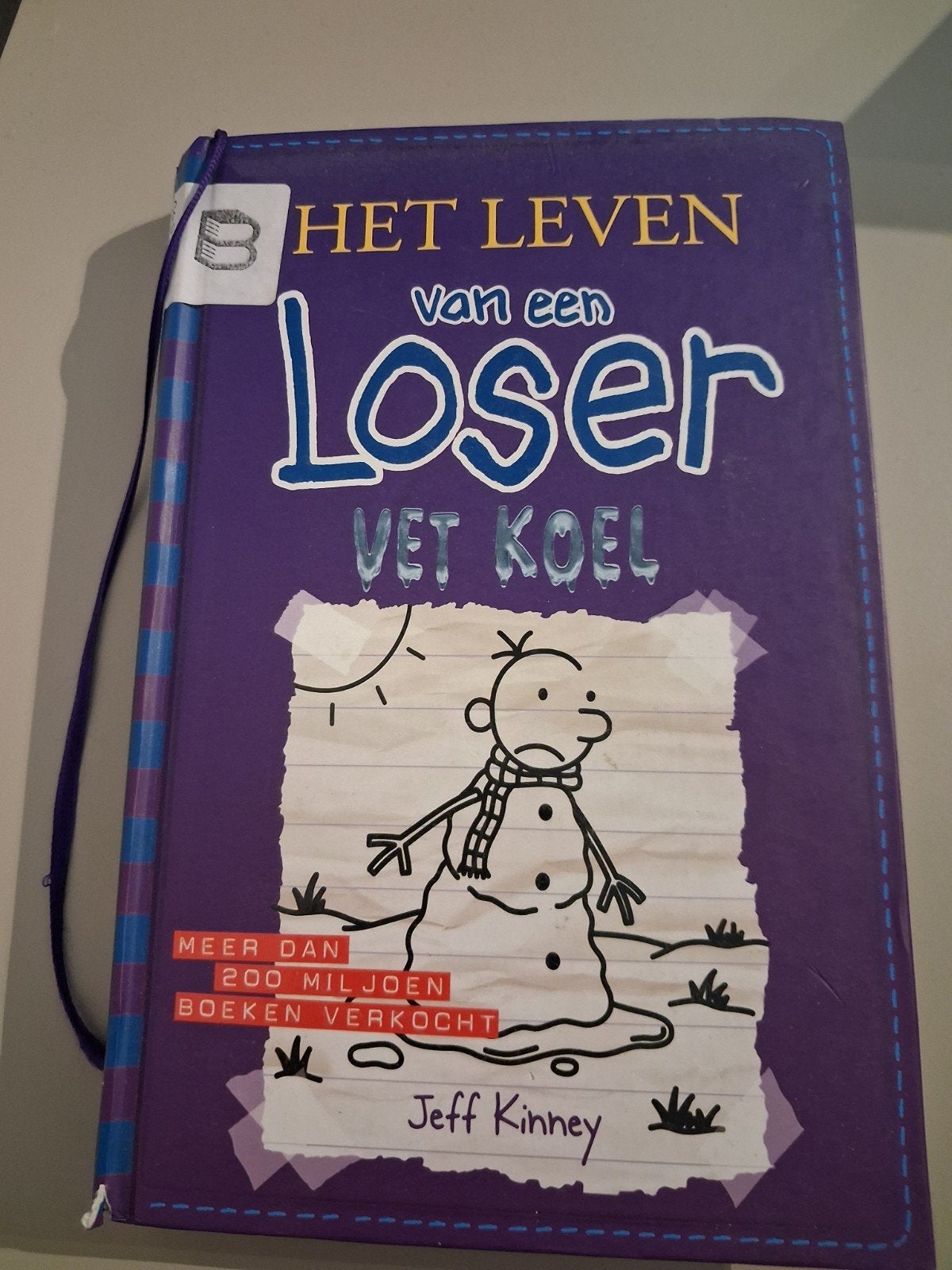 Het Leven Van een Loser- Vet Koel, Boeken, Jeff Kinney, Verzenden, Verhalen, Zo goed als nieuw