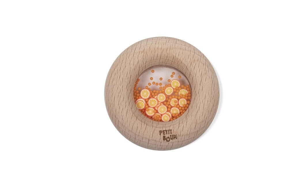 Petit Boum sensorische donut sinaasappel - nieuw, ., Nieuw, Ophalen of Verzenden, Petit Boum