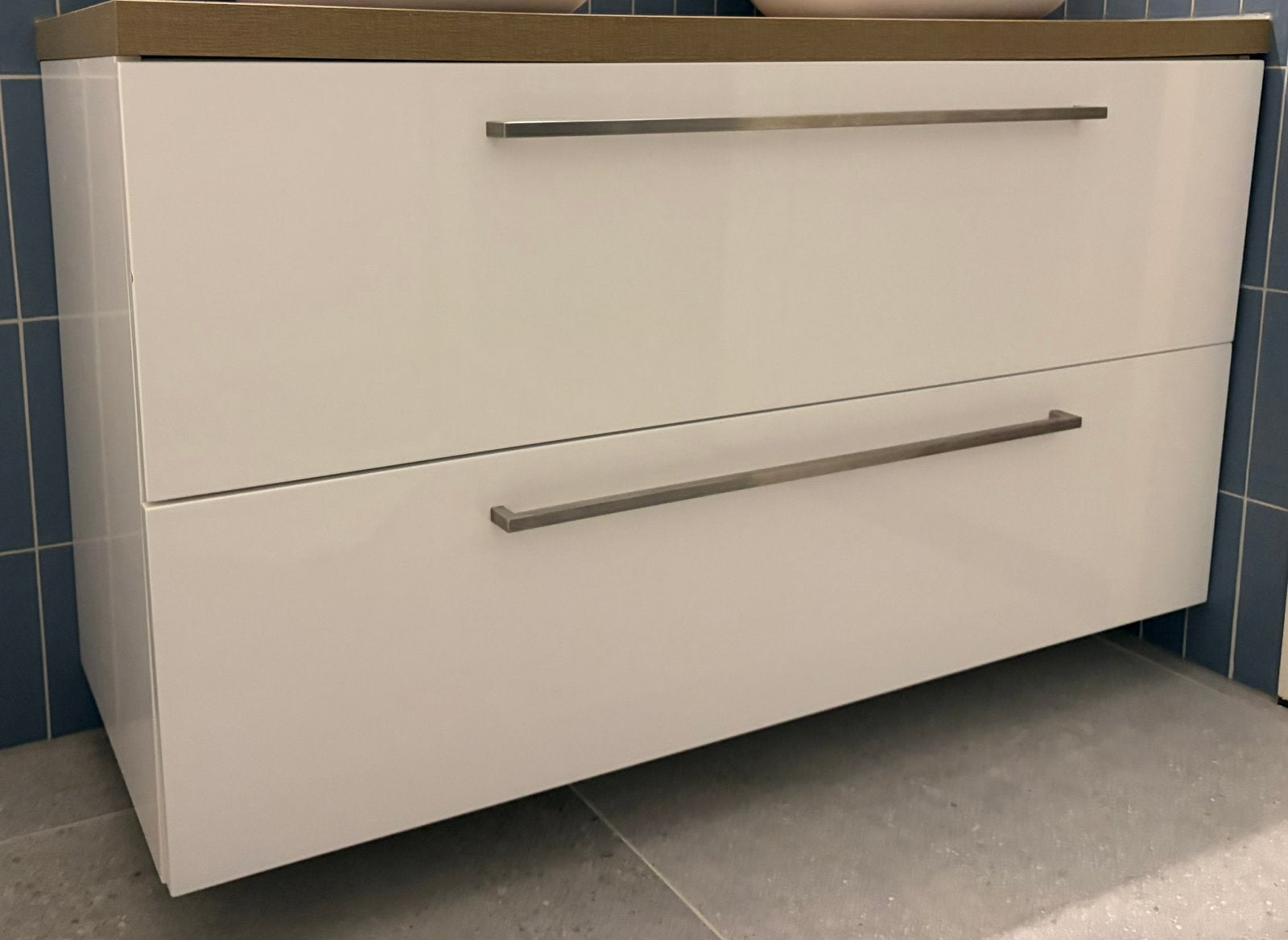 Maxaro Modulo Plato Badkamermeubel voor waskommen, Ophalen, Gebruikt, 100 tot 150 cm, Minder dan 100 cm