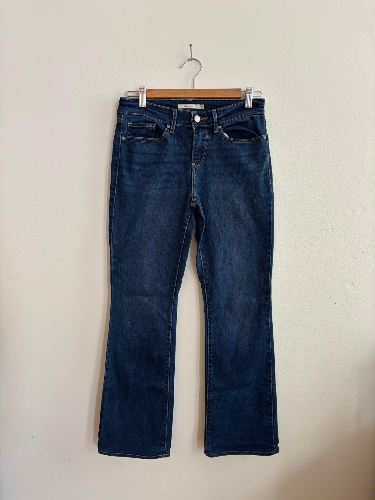Levis jeans Bootcut maat 27, Ophalen, Zo goed als nieuw, Blauw, W27 (confectie 34) of kleiner