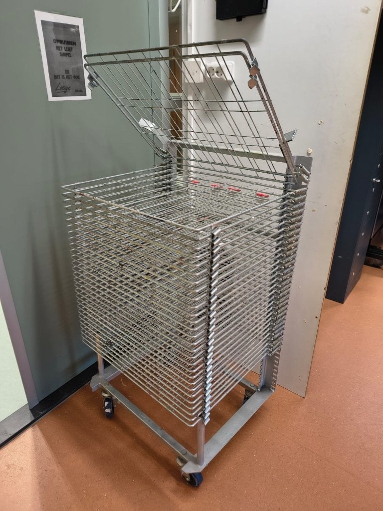 Droogtrolley, Ophalen, Zo goed als nieuw