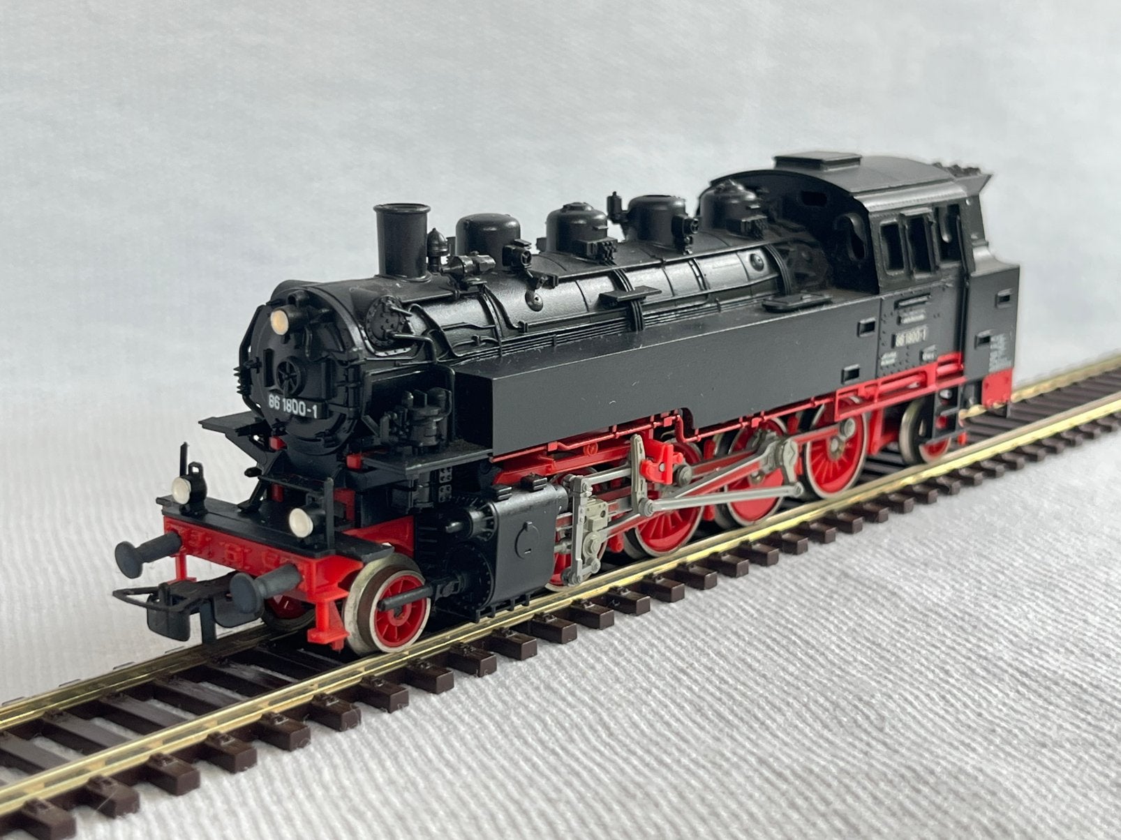 Piko 190/27/1 DRG BR 86 1800-1 stoomlocomotief H0 (1), Hobby en Vrije tijd, Modeltreinen | H0, Gebruikt, Analoog, Gelijkstroom