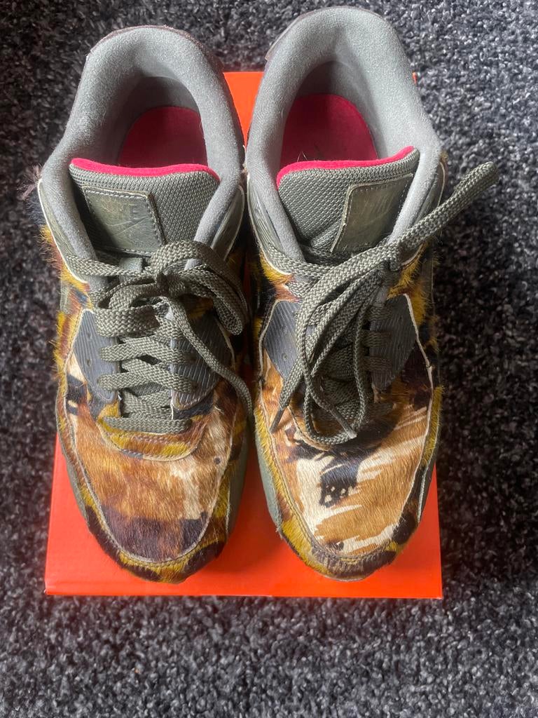 Nike Air Max 90 ‘Camo Croc’ - Maat 43, Ophalen of Verzenden, Gedragen, Overige kleuren, Sneakers of Gympen