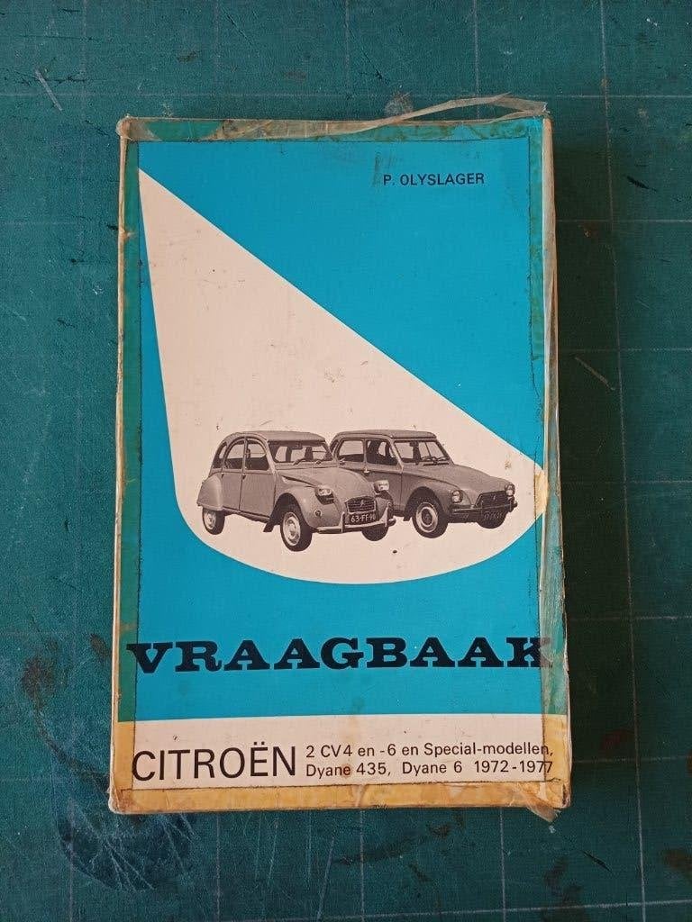 Vraagbaak CITROËN 2CV4 2CV6 Dyane 435 en Dyane 6 1972-1977, Verzenden
