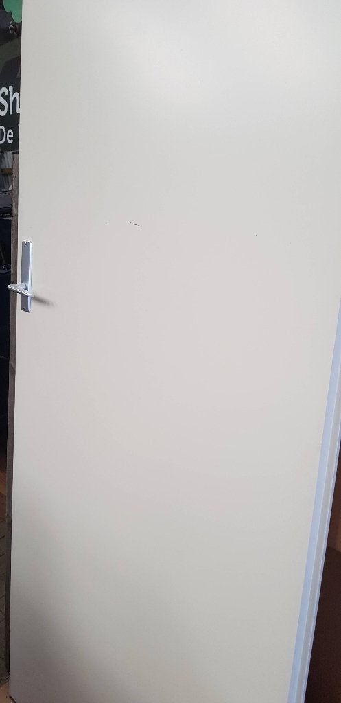 Opdek binnendeuren glad te koop, Doe-het-zelf en Verbouw, Ophalen, Kunststof, 80 tot 100 cm, 215 cm of meer