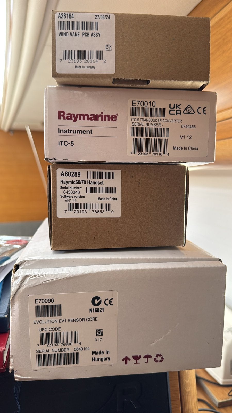 Diverse spares oa. Raymarine ev1/raymic, Spectra-Katadyn, Ophalen of Verzenden, Nieuw, Communicatie