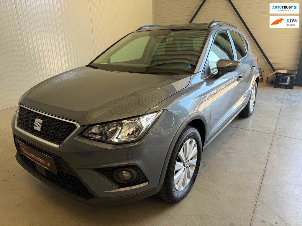Seat Arona 1.0 TSI Launch Edition automaat leer navi, Auto's, Seat, Bedrijf, Te koop, Arona, ABS, Achteruitrijcamera, Adaptive Cruise Control