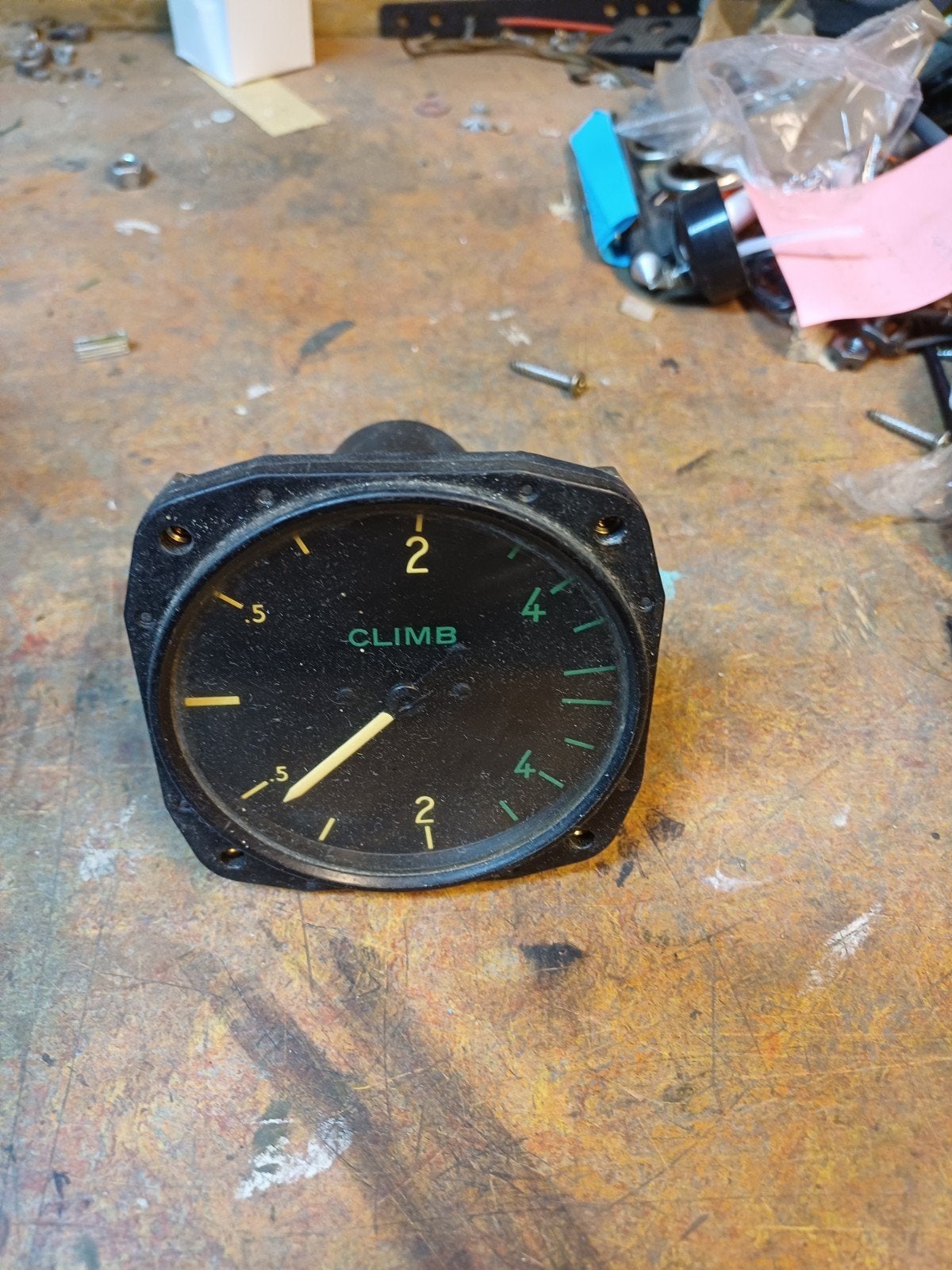 Vintage Vliegtuig Klimmeter - Kollsman Instrument, Ophalen of Verzenden