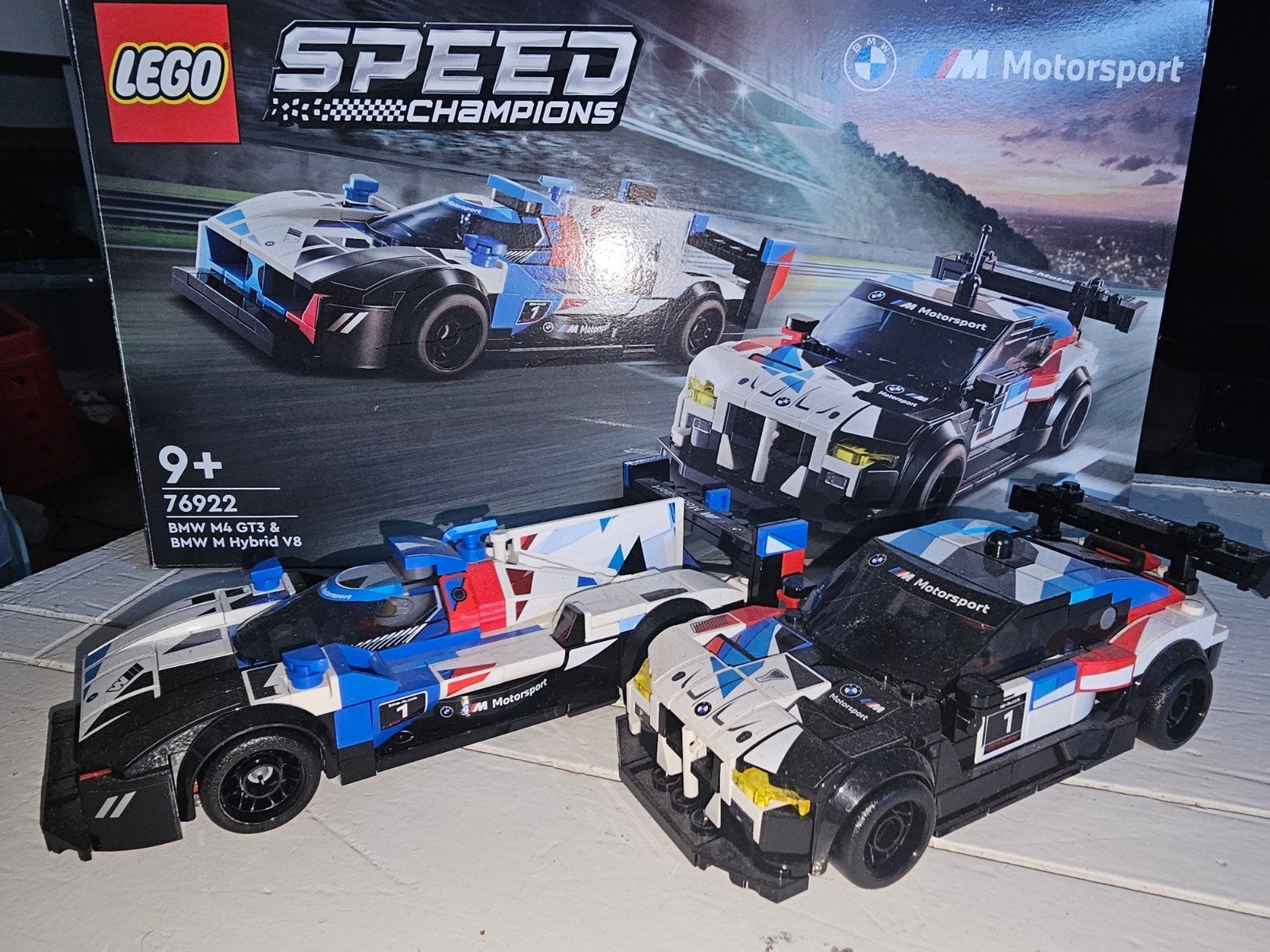 LEGO Speed Champions 76922 BMW M4 GT3 & M Hybrid V8, Ophalen of Verzenden, Zo goed als nieuw