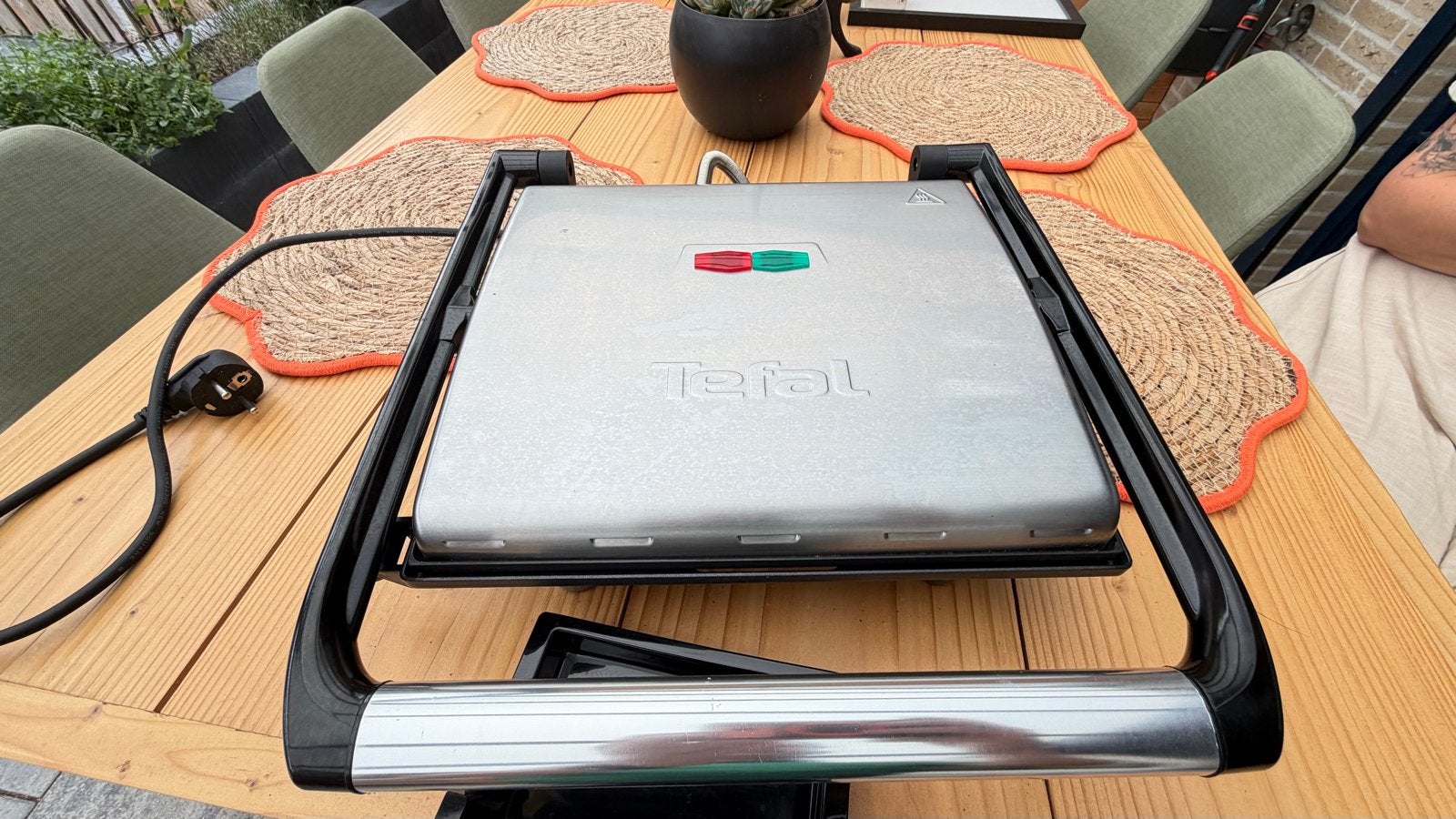 Tefal OptiGrill - Zo goed als nieuw, Ophalen, Zo goed als nieuw