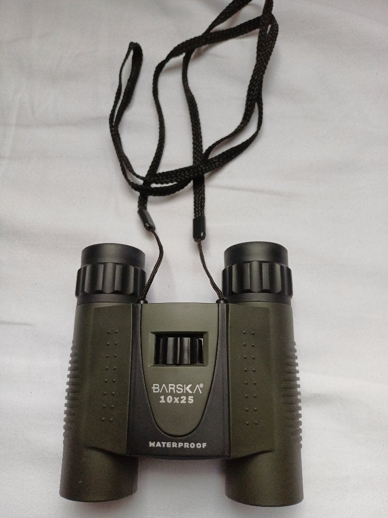 Barska compacte verrekijker 10x25, Dakkant (recht), Ophalen of Verzenden, Zo goed als nieuw, 8 tot 12x