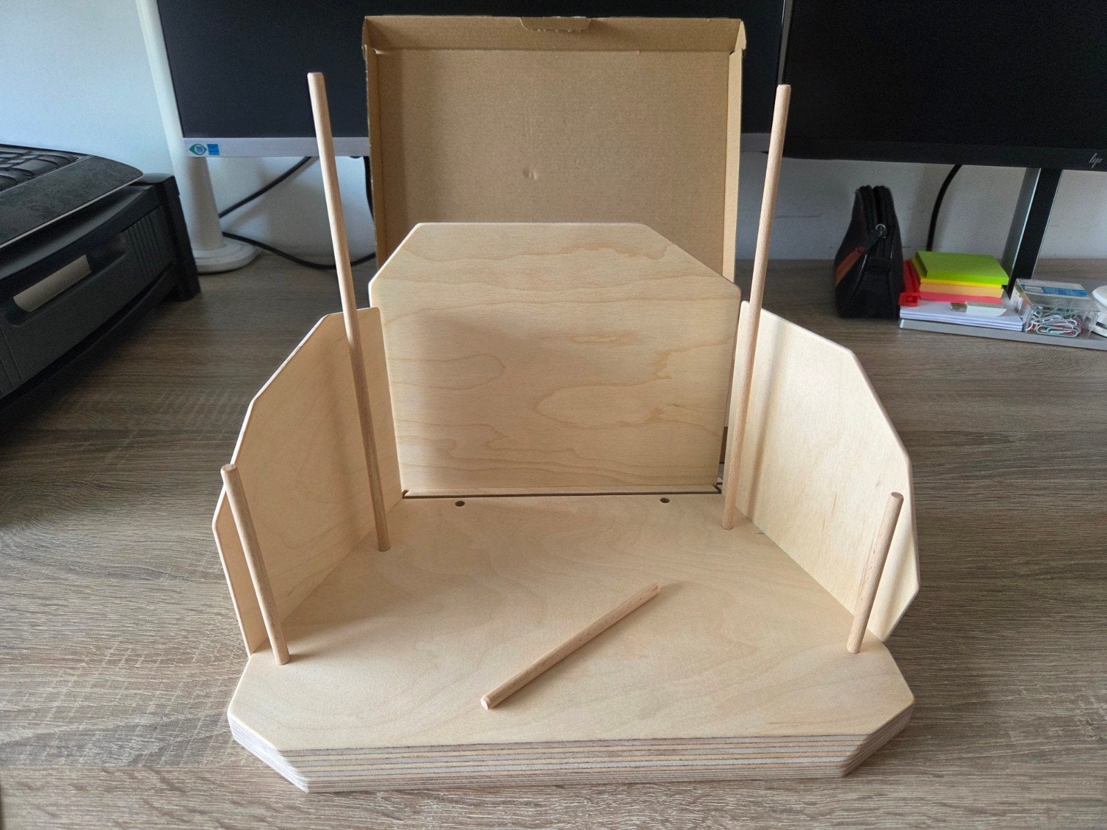 Houten Seizoenstafel - Creatieve Decoratie, Ophalen of Verzenden, Nieuw, Hout, Knutselset