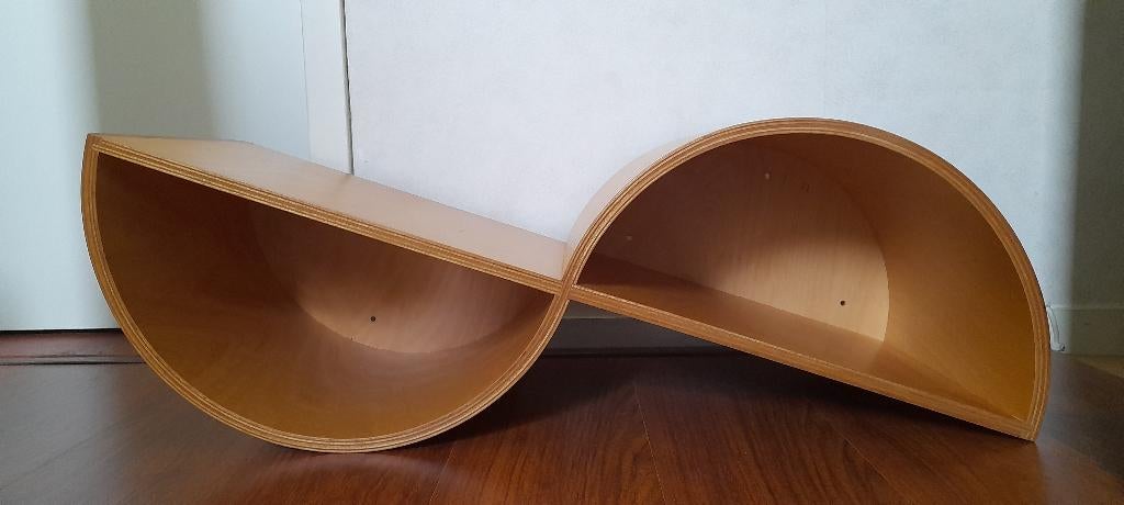 Wandkast Vintage ( zweeds design) + bijpassende afvalbak, Huis en Inrichting, Kasten | Wandmeubels, Ophalen, Gebruikt, Minder dan 150 cm