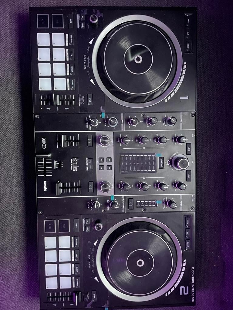 DJ control inpulse 500 Hercules, Ophalen of Verzenden, Zo goed als nieuw, Overige merken
