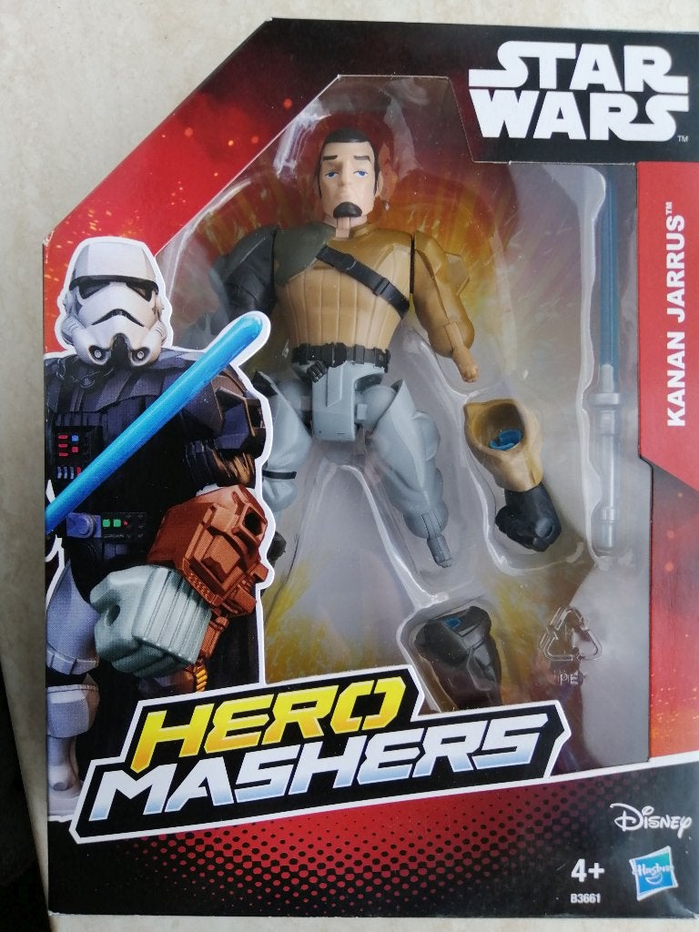 Actiefiguur Star wars Hero Mashers Kanan Jarrus, Ophalen of Verzenden, Nieuw, Actiefiguurtje