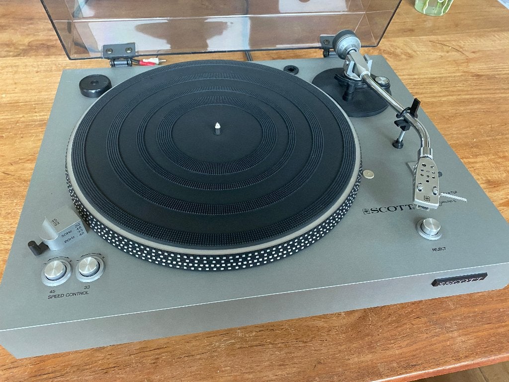 Scott PS-67 Direct Drive Draaitafel incl element, Ophalen, Zo goed als nieuw, Draaitafel, Overige merken