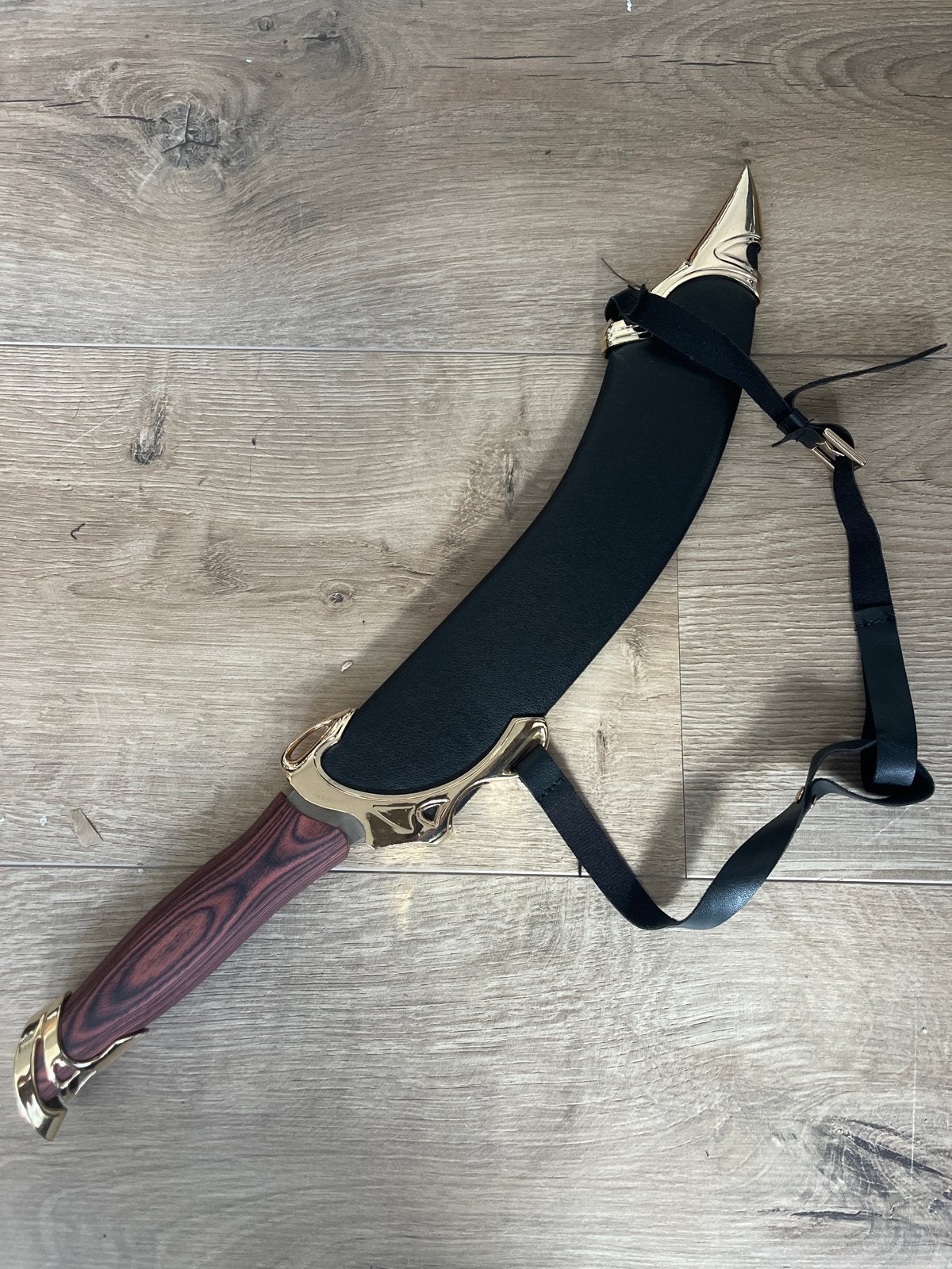 Lord of the Rings Zwaard - Replica met Schede, Lotr, Ophalen of Verzenden, Zo goed als nieuw, Replica