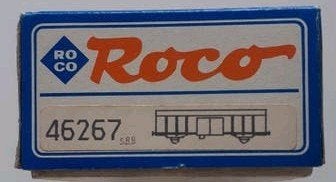 Roco 46267. Gesloten goederenwagen. SBB. nieuwstaat., Gelijkstroom, Wagon, Ophalen of Verzenden, Zo goed als nieuw