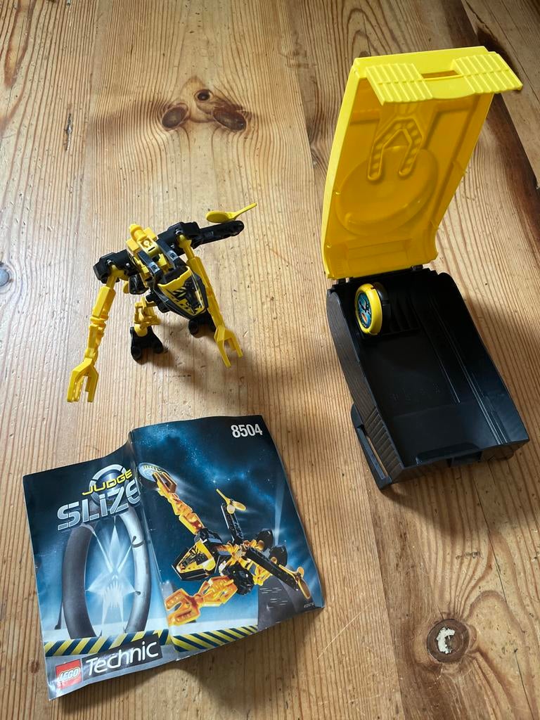 Lego Technic Judge Slizer 8504, Ophalen of Verzenden, Zo goed als nieuw, Complete set, Lego