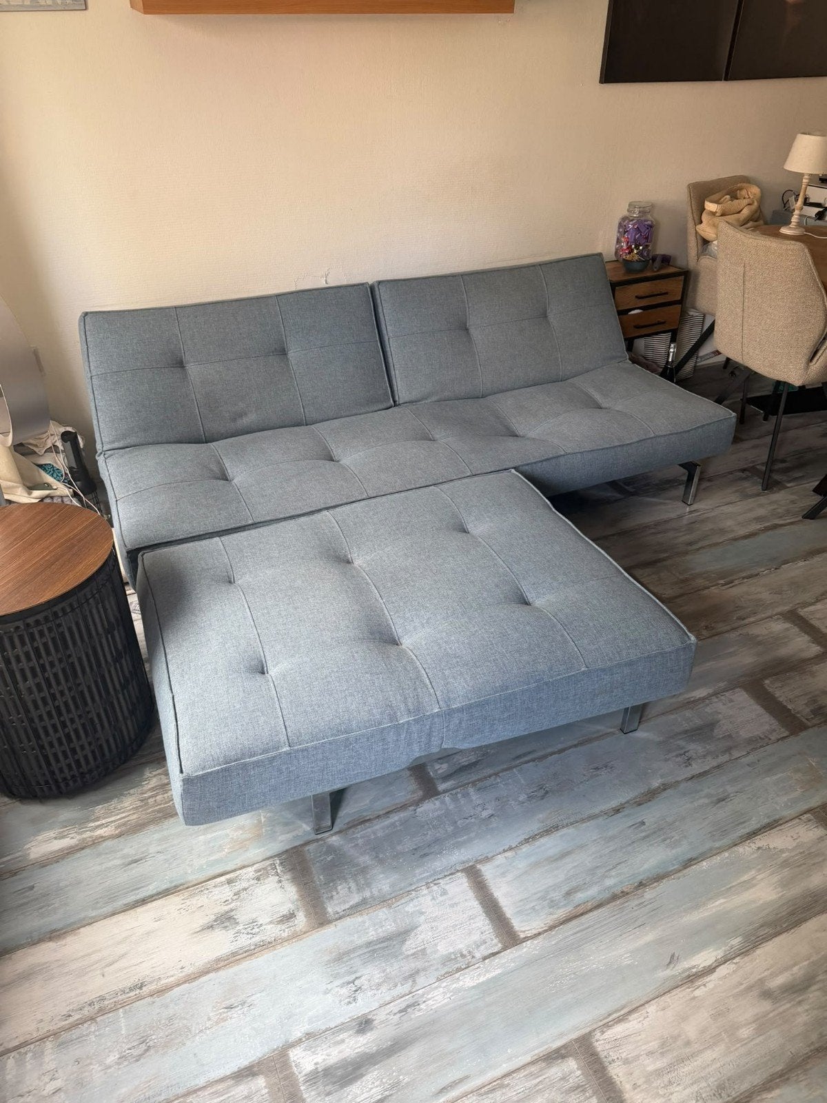Merk Innovation slaapbank/loungebank, Ophalen, Gebruikt, Modern, Functioneel, 150 tot 200 cm