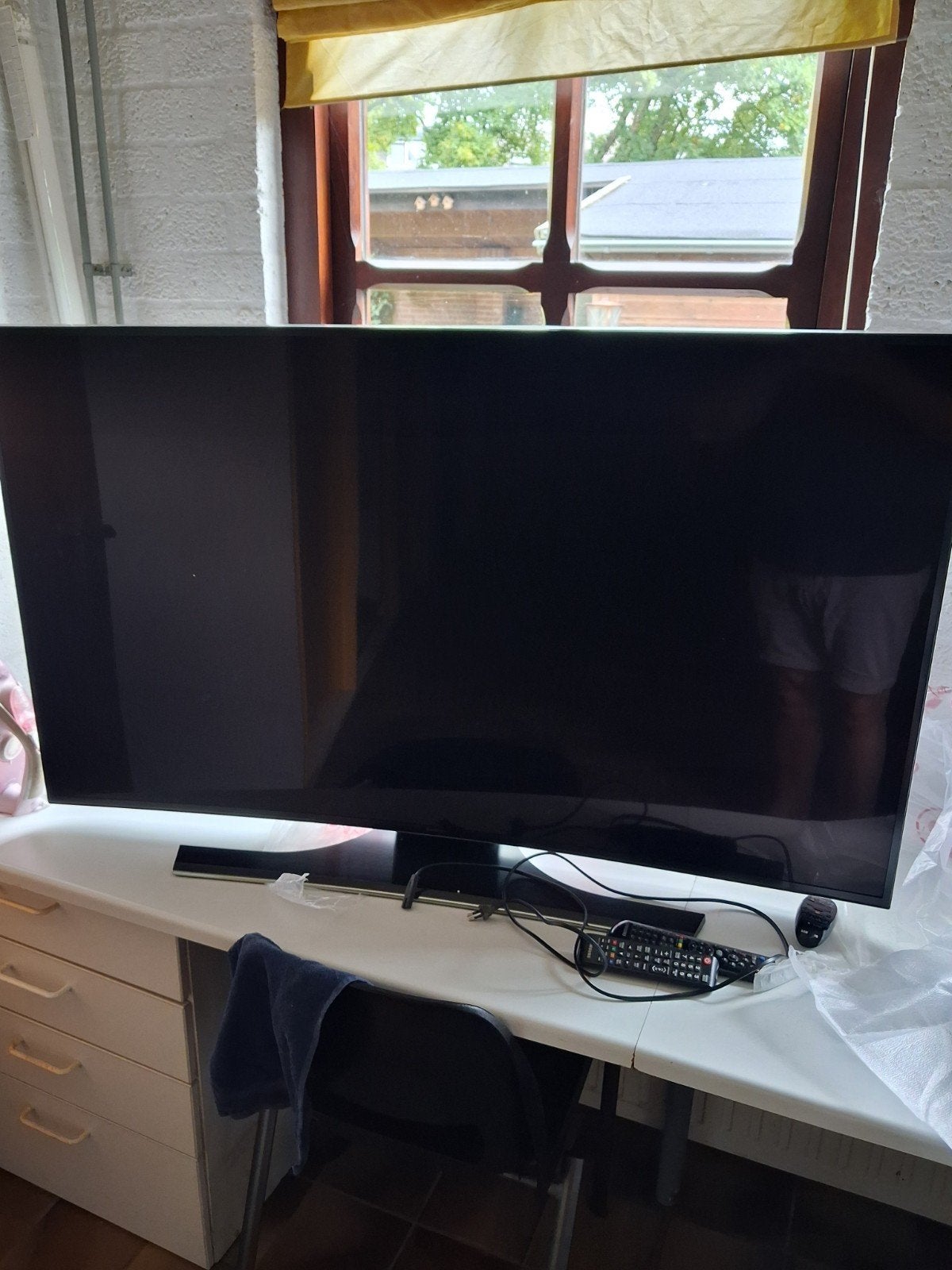 Samsung UHD Smart TV CURVE 55 inch - Goede staat, Ophalen, Gebruikt