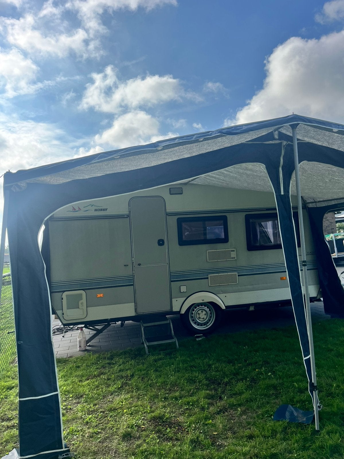 Voortent omloopmaat 7 Goldcamp, Ophalen of Verzenden, Gebruikt