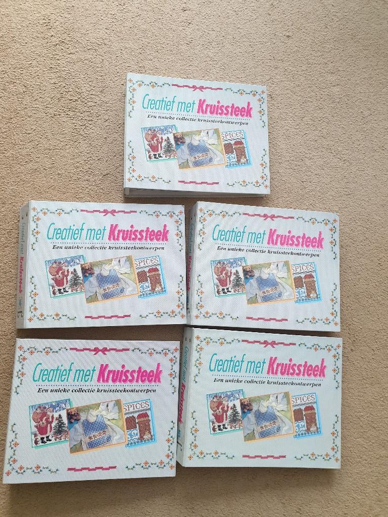 Creatief met kruissteek - Complete Serie (nrs. 1 t/m 66), Boeken, Hobby en Vrije tijd, Ophalen of Verzenden, Zo goed als nieuw