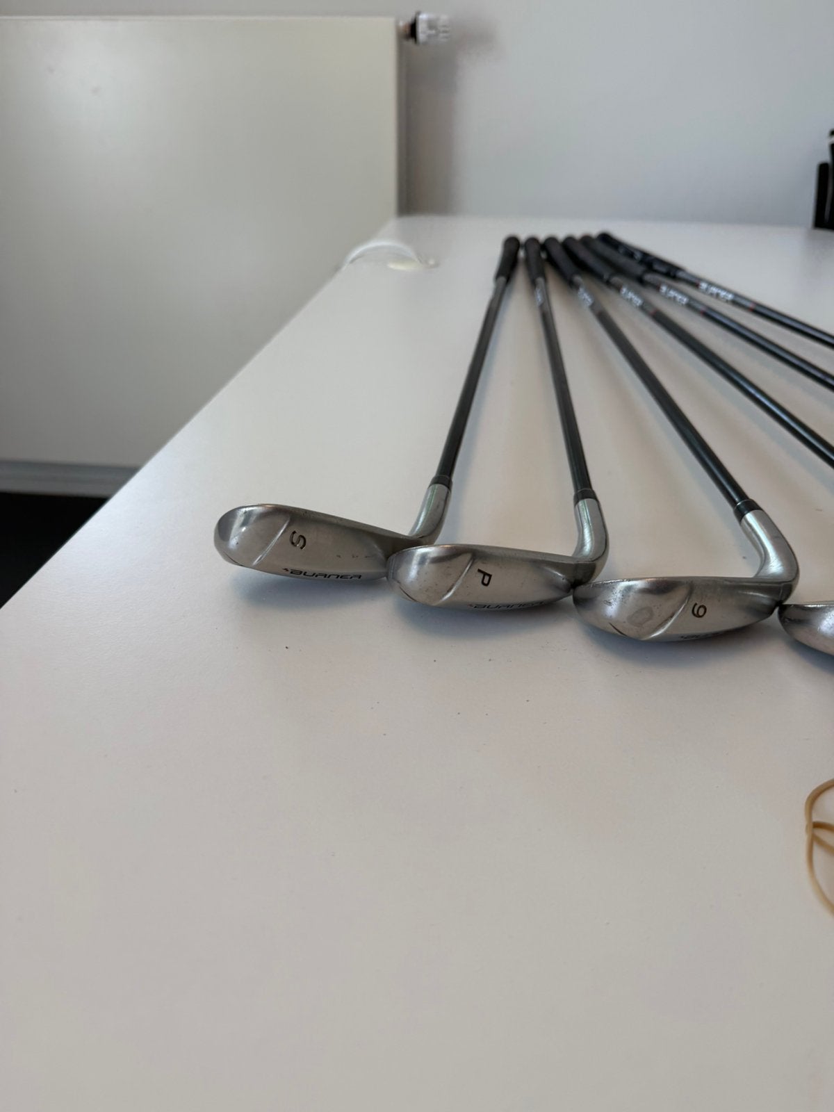 Taylormade Burner ijzerset - sw-6 - testen ok! R flex 6S1533, Overige merken, Set, Gebruikt, -