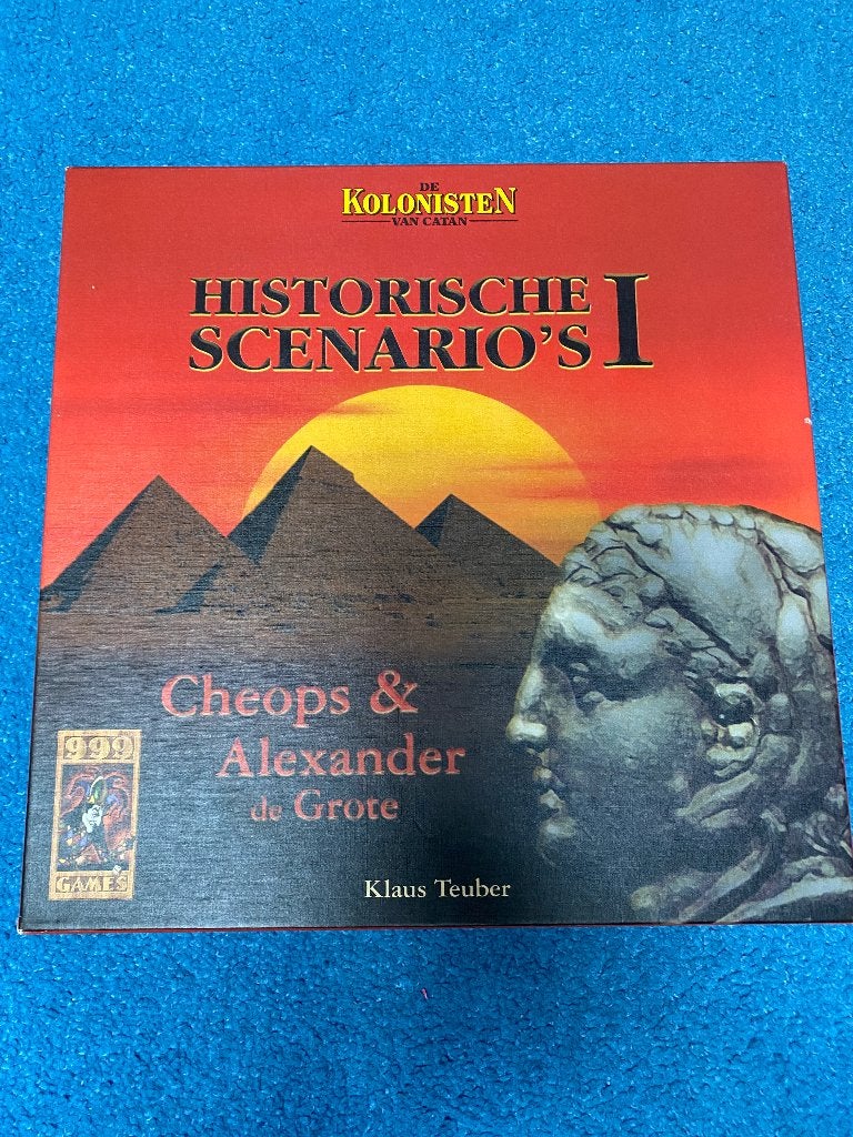 De Kolonisten van Catan: Historische Scenario's I (Compleet), Ophalen of Verzenden, Zo goed als nieuw, 999 Games