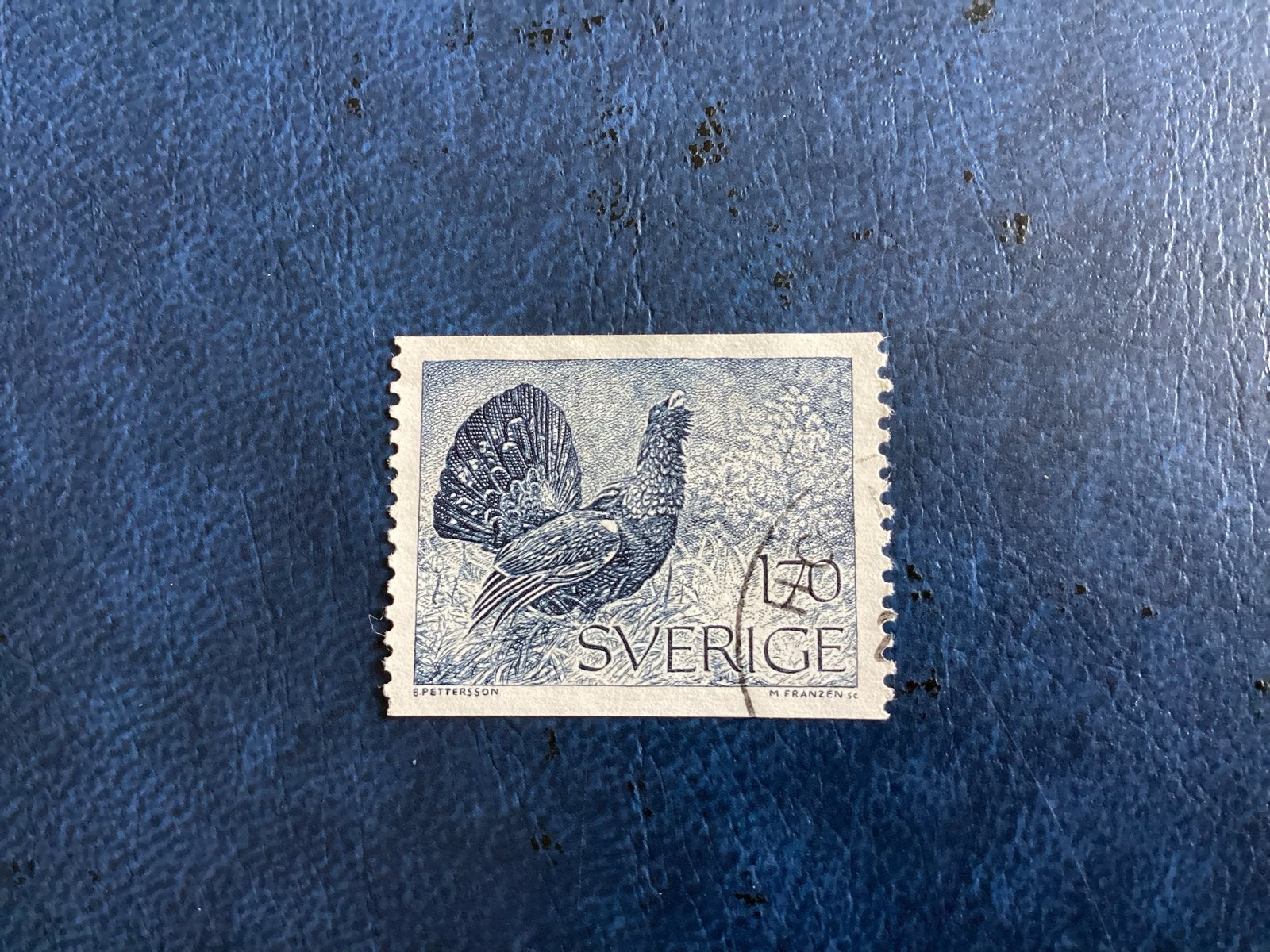 Zweden 1975-Mi.906- - Auerhoen - 1.70 kr, Ophalen of Verzenden, Zweden, Gestempeld