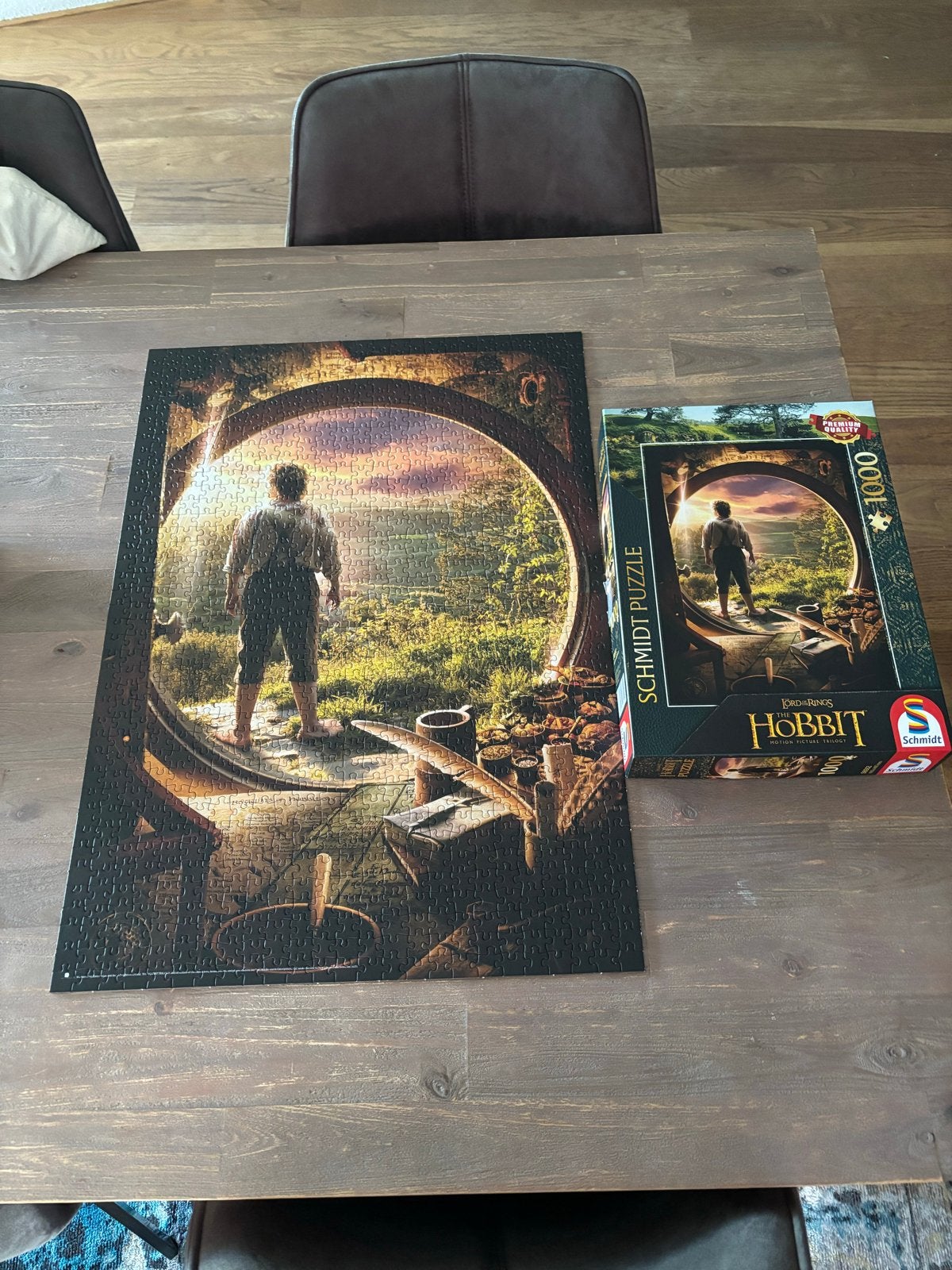 Schmidt Puzzel De Hobbit 1000 stukjes, Ophalen, 500 t/m 1500 stukjes, Zo goed als nieuw, Legpuzzel