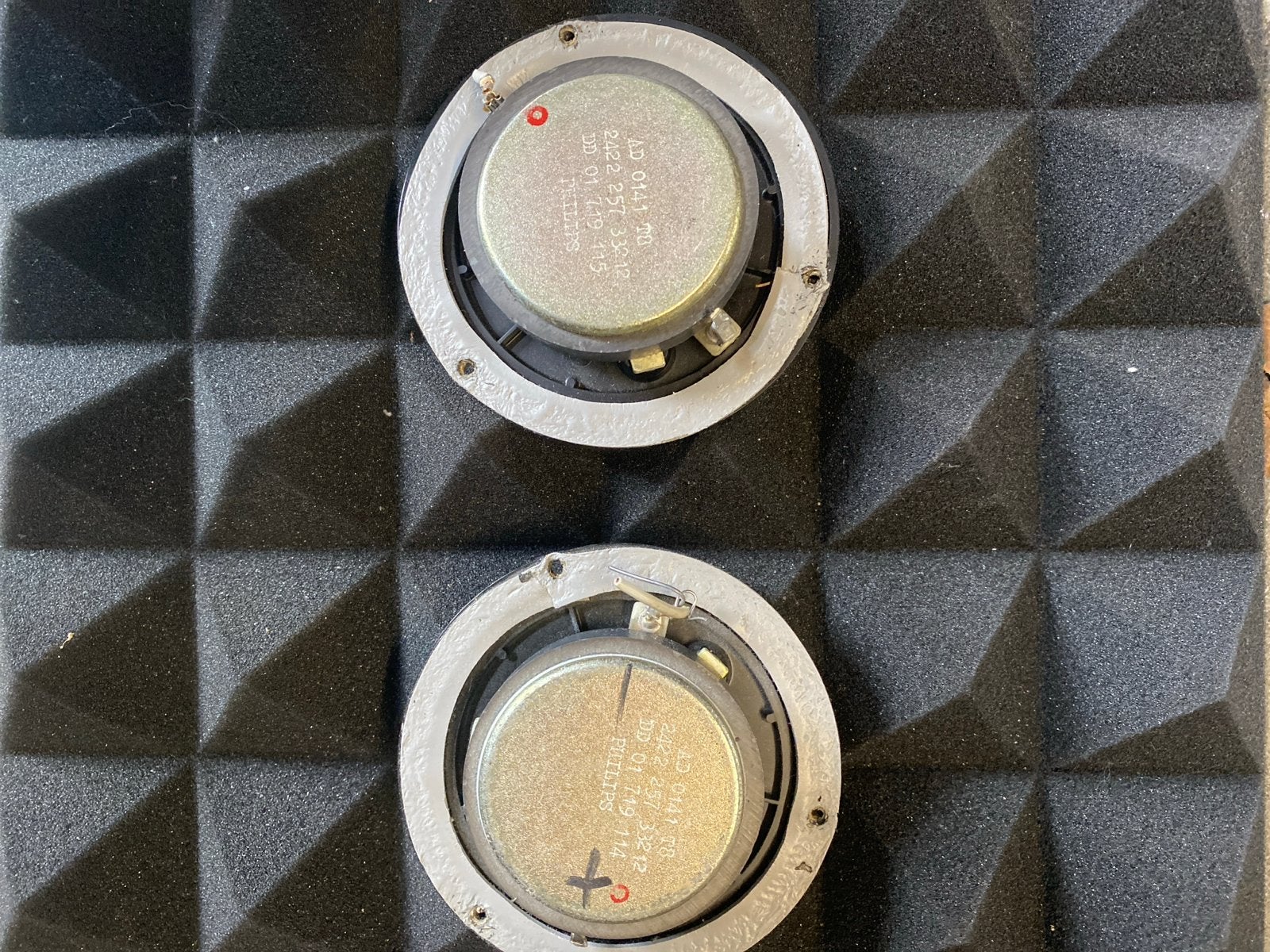 Philips AD 0141 T8 Tweeters (2 stuks), Auto diversen, Ophalen of Verzenden, Gebruikt