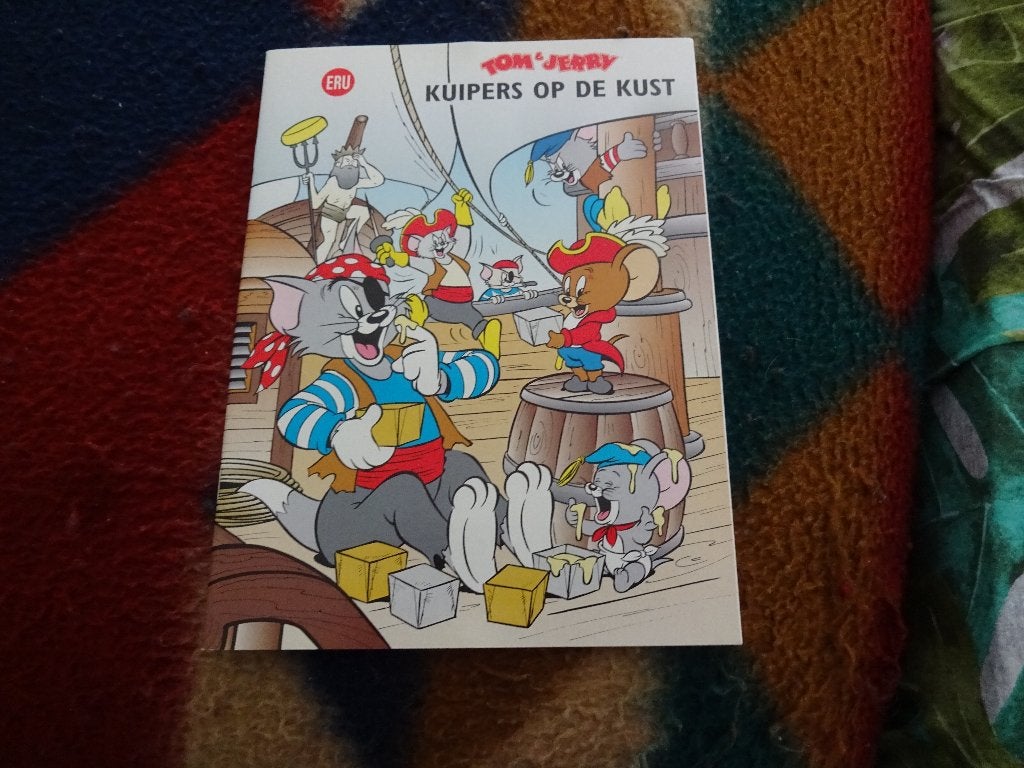 Tom & Jerry kuipers op de kust  [ ERU], Ophalen of Verzenden, Reclamebord