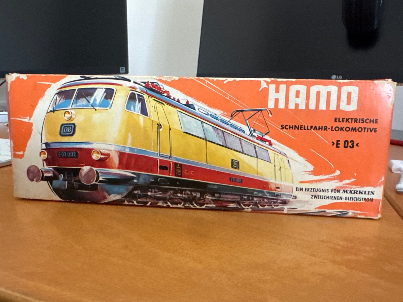 Hamo E 03 Elektrische Sneltreinlocomotief DB E03 002, Gebruikt, Ophalen of Verzenden, Analoog, Märklin