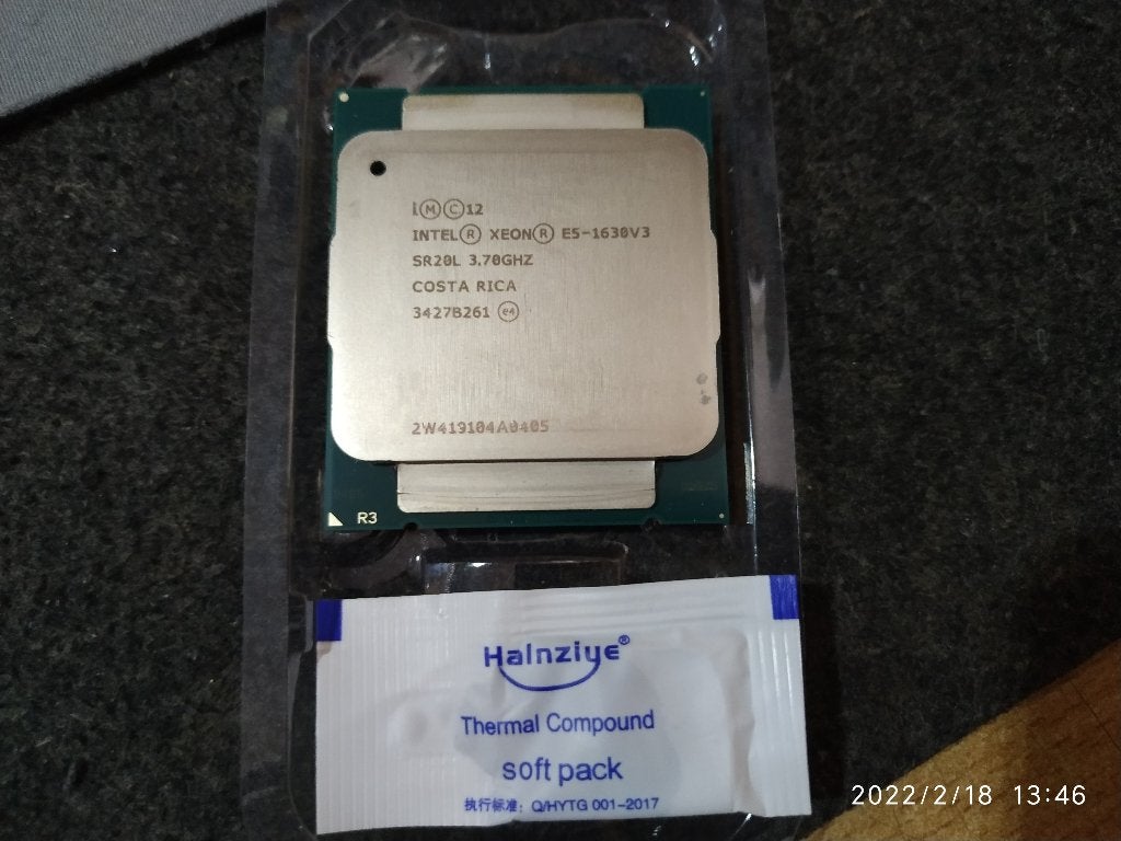 Intel Xeon E5 1630 V3 Processor 3.70 GHz, Computers en Software, 8-core, Nieuw, Intel Xeon, 2 tot 3 Ghz