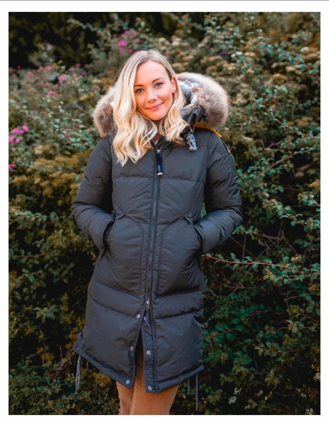 Parajumper Winterjas XXS Groen met Bont en Donsvulling, Kleding | Dames, Jassen | Winter, Maat 34 (XS) of kleiner, Gedragen, Groen